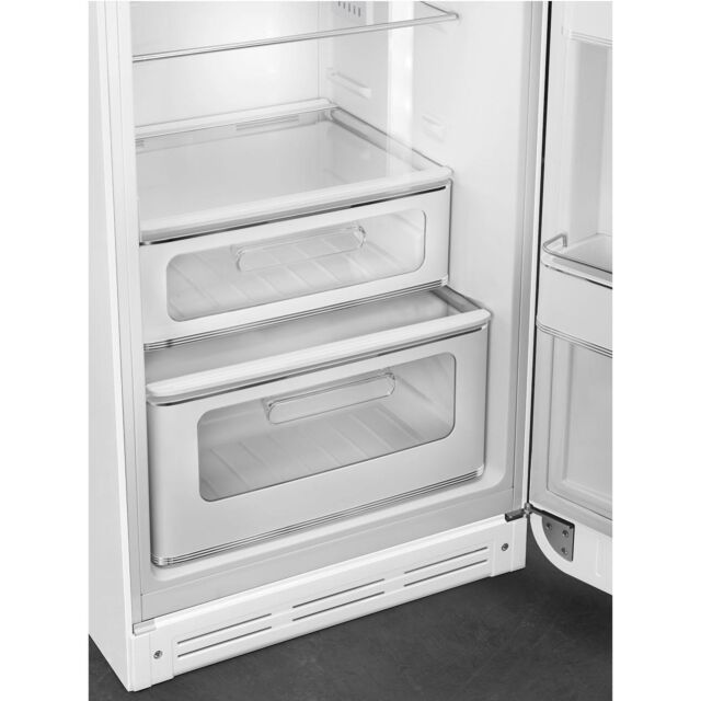Smeg FAB30RWH6UK Retro Fridge Freezer Right Hand Hinge - White