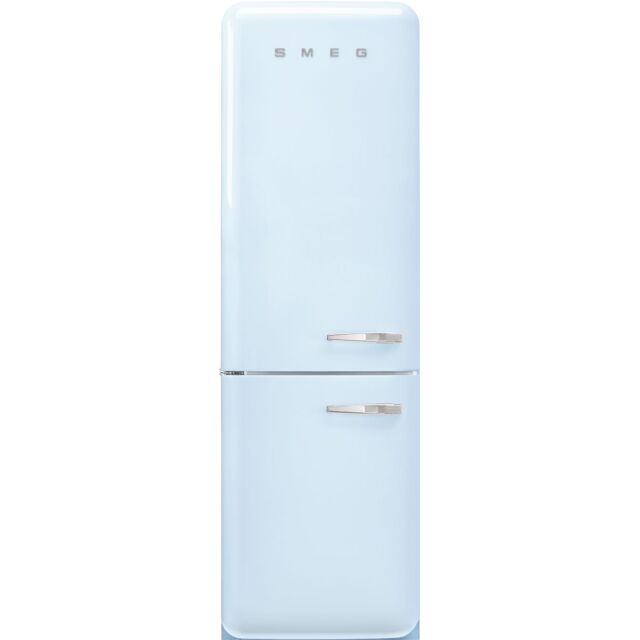 Smeg FAB32LPB6UK Retro Fridge Freezer Left Hand Hinge - Pastel Blue