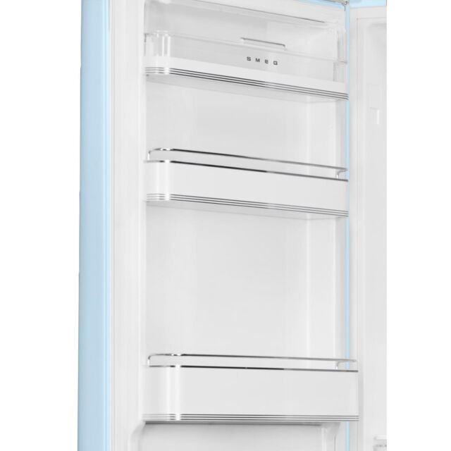 Smeg FAB32LPB6UK Retro Fridge Freezer Left Hand Hinge - Pastel Blue