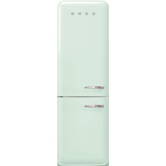Smeg FAB32LPG6UK Retro Fridge Freezer Left Hand Hinge - Pastel Green