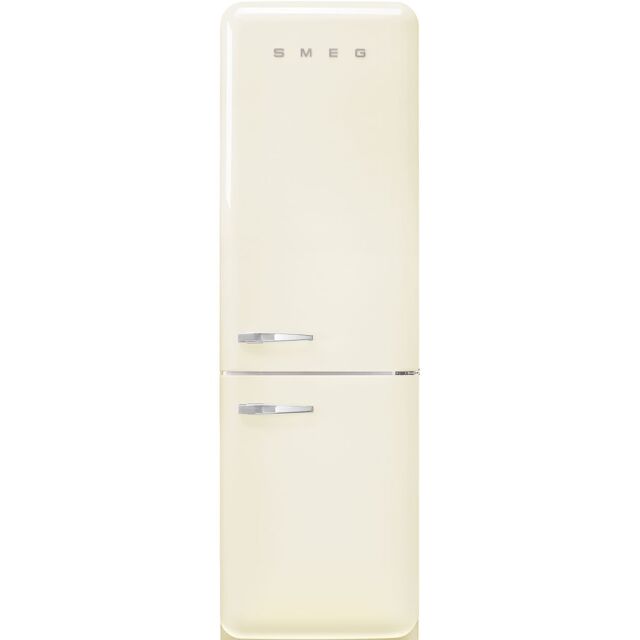 Smeg FAB32RCR5UK 60cm 50s Style Right Hand Hinge Fridge Freezer, Cream