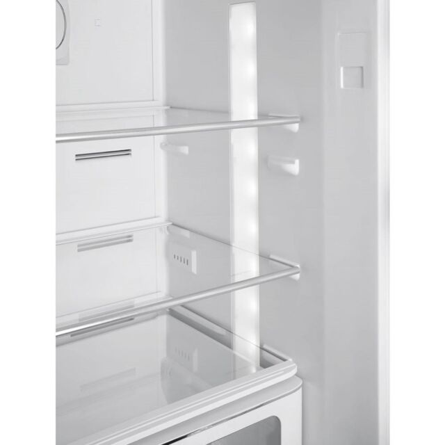 Smeg FAB32RCR5UK 60cm 50s Style Right Hand Hinge Fridge Freezer, Cream