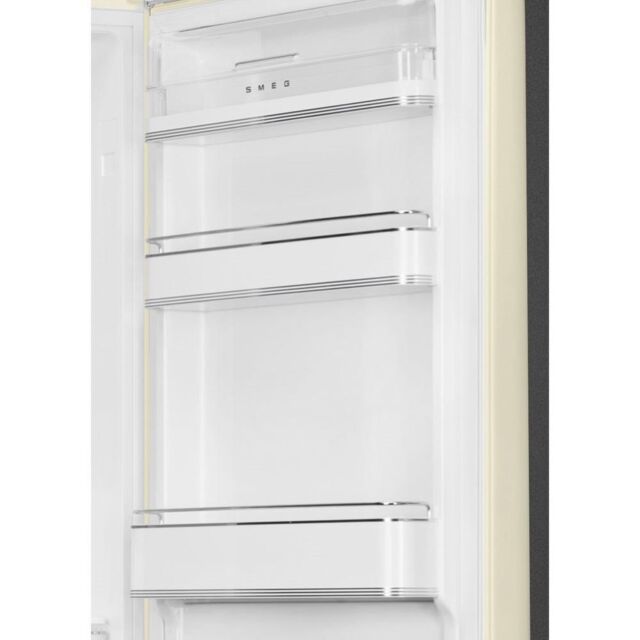 Smeg FAB32RCR5UK 60cm 50s Style Right Hand Hinge Fridge Freezer, Cream