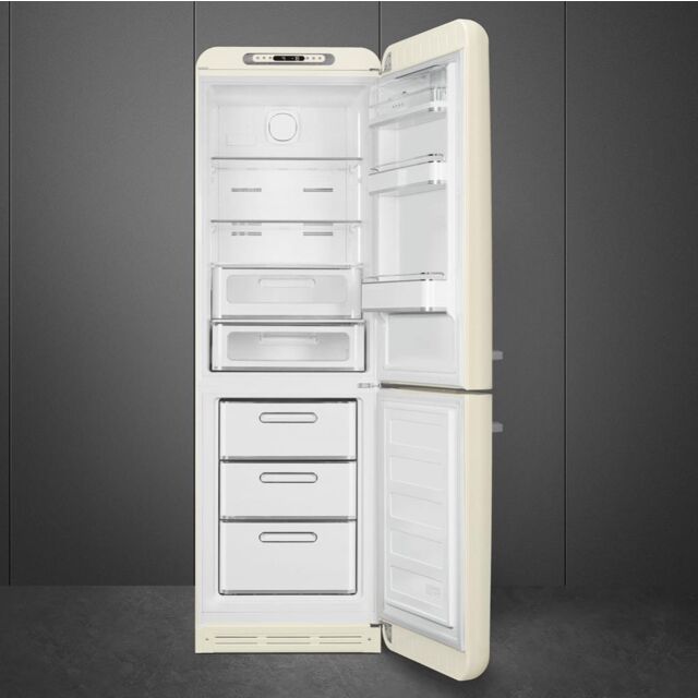 Smeg FAB32RCR6UK Retro Fridge Freezer Right Hand Hinge - Cream