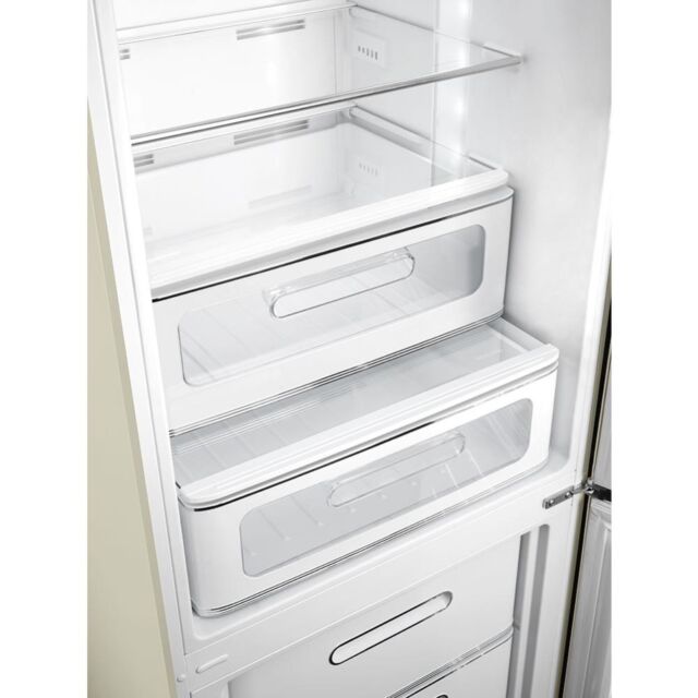 Smeg FAB32RCR6UK Retro Fridge Freezer Right Hand Hinge - Cream