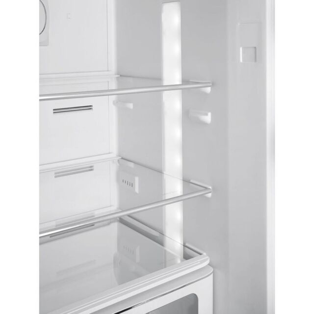 Smeg FAB32RRD5UK 60cm 50s Style Right Hand Hinge Fridge Freezer, Red