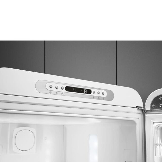 Smeg FAB32RWH6UK Retro Fridge Freezer Right Hand Hinge - White