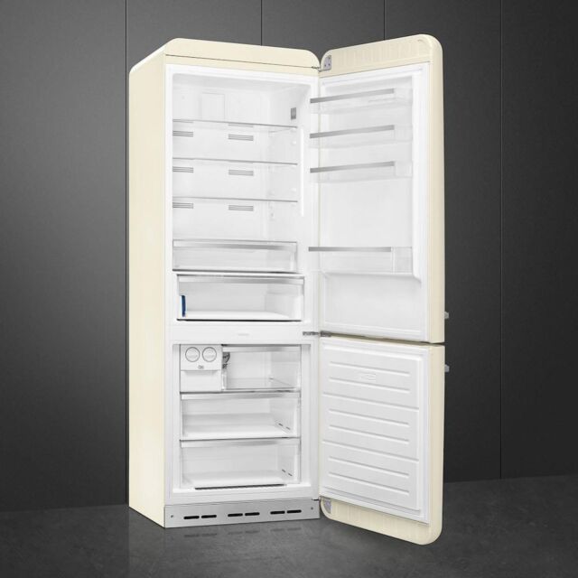 Smeg FAB38RCR6 Retro Fridge Freezer Right Hand Hinge - Cream