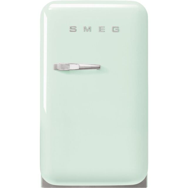 Smeg FAB5RPG6 Retro Mini Fridge Right Hand Hinge - Pastel Green
