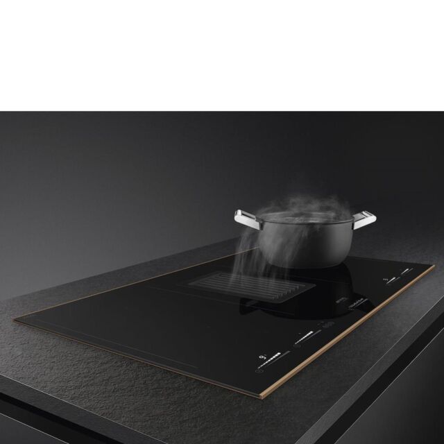 Smeg HOBD682R1 83cm Dolce Stil Novo Venting Induction Hob with Copper Trim