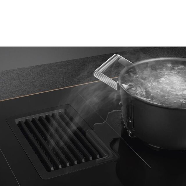 Smeg HOBD682R1 83cm Dolce Stil Novo Venting Induction Hob with Copper Trim