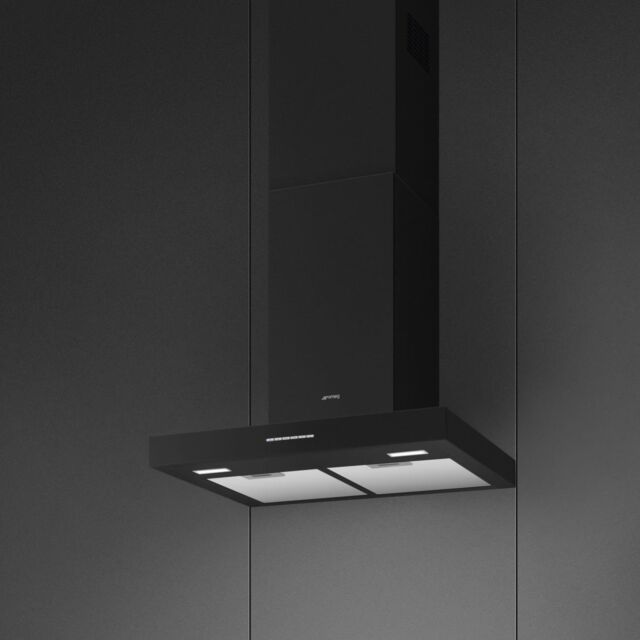 Smeg KBT600MB 60cm Chimney Cooker Hood - Matte Black