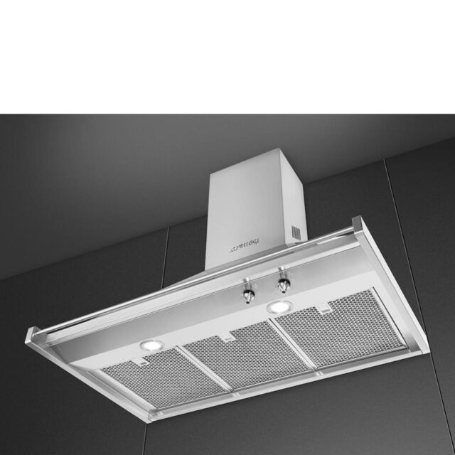 Smeg KD90HXE 90cm Opera Chimney Hood, Stainless Steel