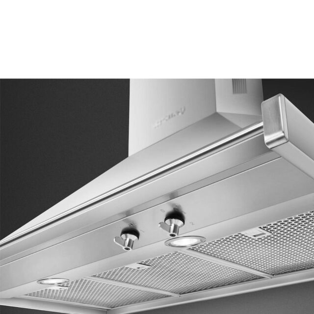 Smeg KD90HXE 90cm Opera Chimney Hood, Stainless Steel