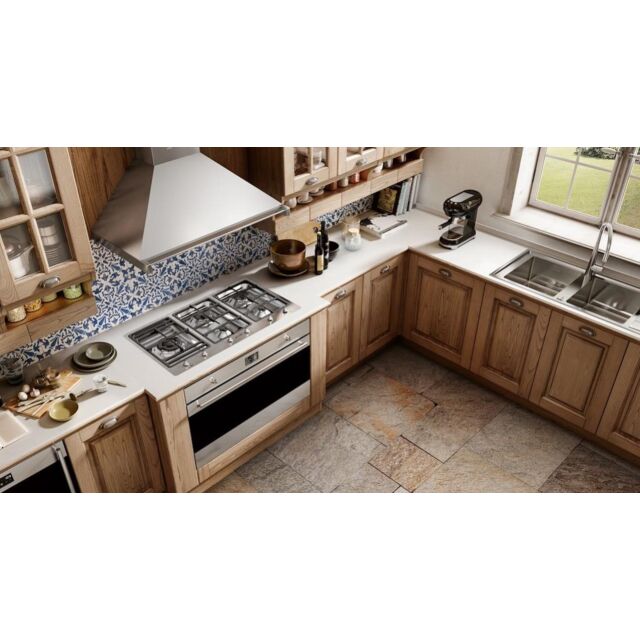 Smeg KD90HXE 90cm Opera Chimney Hood, Stainless Steel