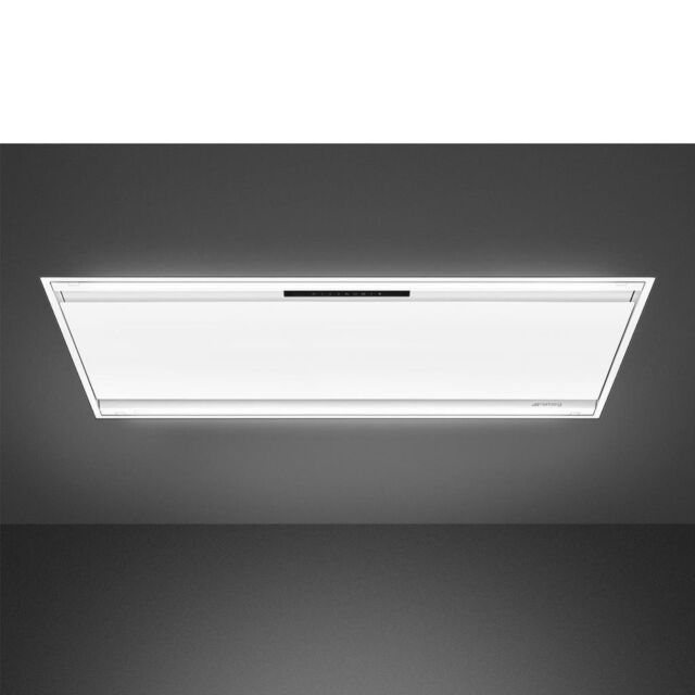 Smeg KL12L4WH 120cm Alta Ceiling Hood Auto Vent 2.0, White