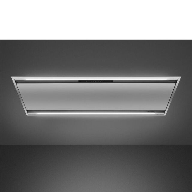 Smeg KL12L4X 120cm Alta Ceiling Hood Auto Vent 2.0, Stainless Steel
