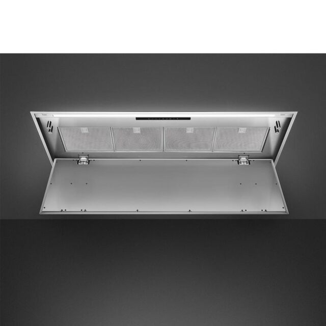 Smeg KL12L4X 120cm Alta Ceiling Hood Auto Vent 2.0, Stainless Steel