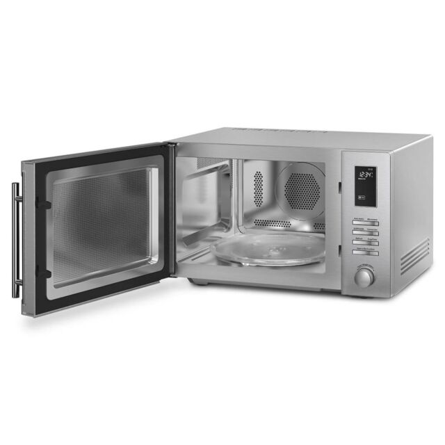 Smeg MOE34CXIUK 34 Litre Freestanding Combination Microwave in Stainless Steel
