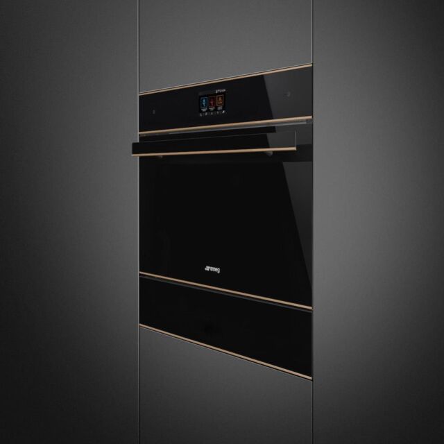 Smeg SBC4604WNR 45cm Dolce Stil Novo Blast Chiller in Eclipse Black