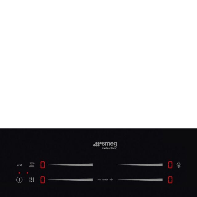 Smeg SI1F7845B 80cm Induction Hob Touch Controls and Auto Vent