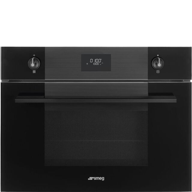 Smeg SO4101M1B3 Linea Combination Microwave Oven