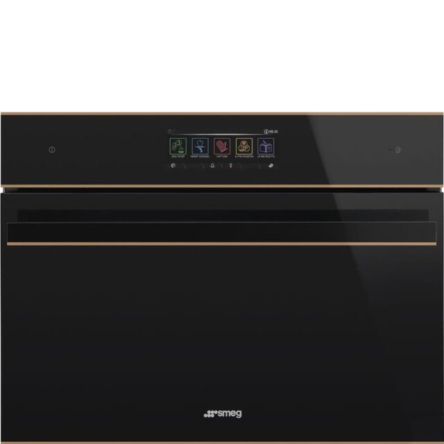 Smeg SO4606WAPNR Compact 45cm Dolce Stil Novo Omnichef Wi-Fi Oven, Copper
