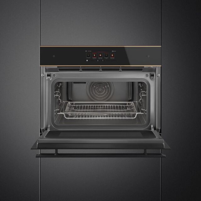 Smeg SO4606WAPNR Compact 45cm Dolce Stil Novo Omnichef Wi-Fi Oven, Copper
