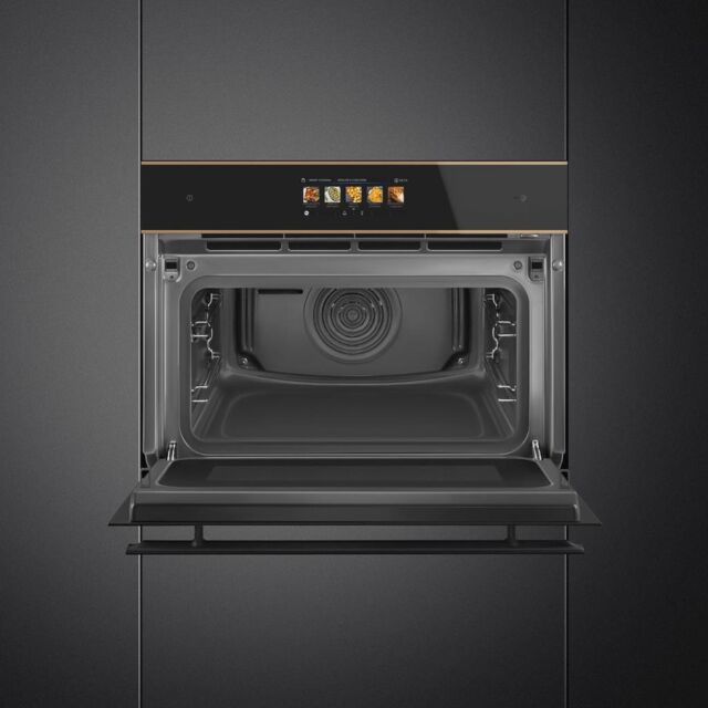 Smeg SO4606WAPNR Compact 45cm Dolce Stil Novo Omnichef Wi-Fi Oven, Copper