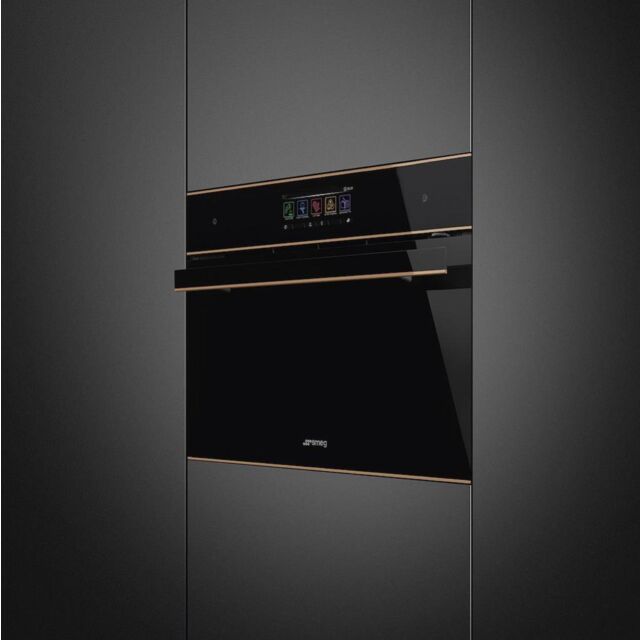 Smeg SO4606WM2PNR 45cm Dolce Stil Novo Speedwave WiFi Combi Microwave