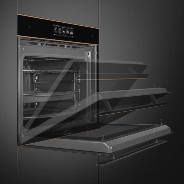 Smeg SO6606WAPNR 60cm Dolce Stil Novo Omnichef Wi-Fi Single Oven