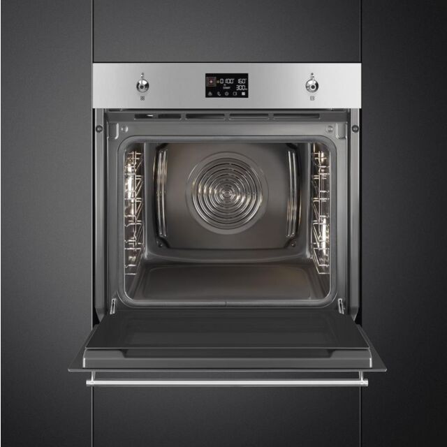 Smeg SOP6302TX 60cm Classic Pyrolytic Single Oven in Stainless Steel