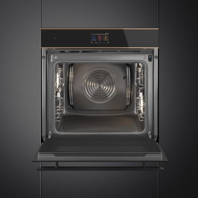 Smeg SOP6604S2PNR 60cm Dolce Stil Novo Pyrolytic SteamOne Oven with Copper Trim