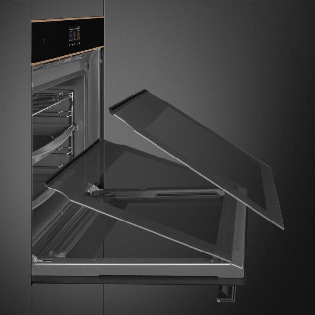 Smeg SOP6604S2PNR 60cm Dolce Stil Novo Pyrolytic SteamOne Oven with Copper Trim