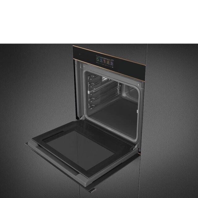 Smeg SOP6606S2PNR 60cm Dolce Stil Novo Pyrolytic SteamOne Oven with Copper Trim
