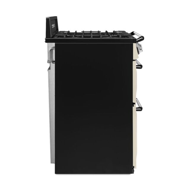 Smeg TR93P 90cm Victoria Dual Fuel Range Cooker, Cream