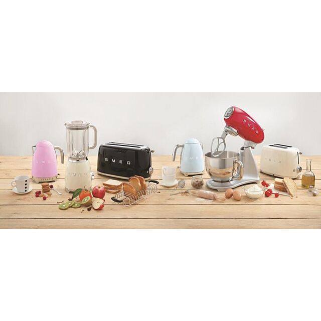 Smeg TSF01CRUK Toaster, Cream
