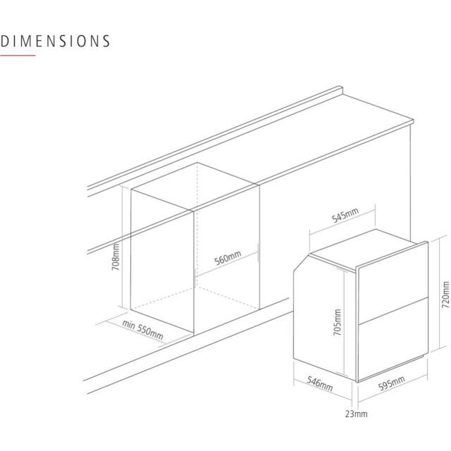 Caple C4246 Built-Under Double Oven