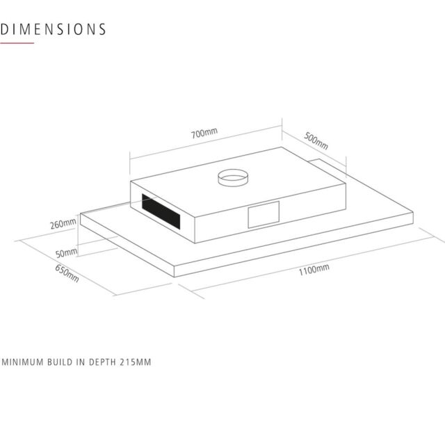 Caple CE1122SS Ceiling Extractor