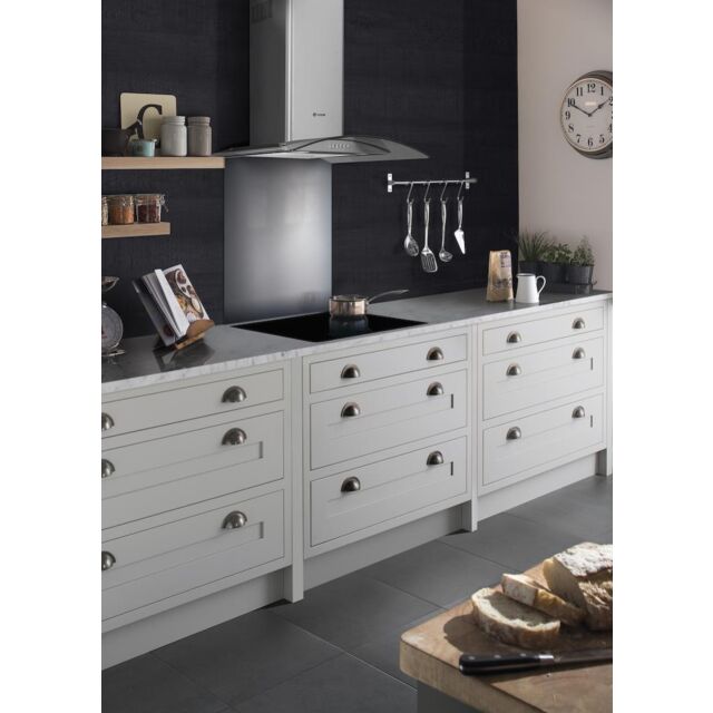 Caple CSBCURVE705 700mm wide Stainless Steel splashback