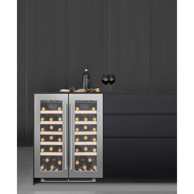 Caple WI6234 Classic Undercounter Dual Zone Wine Cabinet