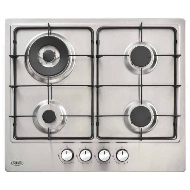 Belling BELGHU602GCSTA 60cm Stainless Gas Hob