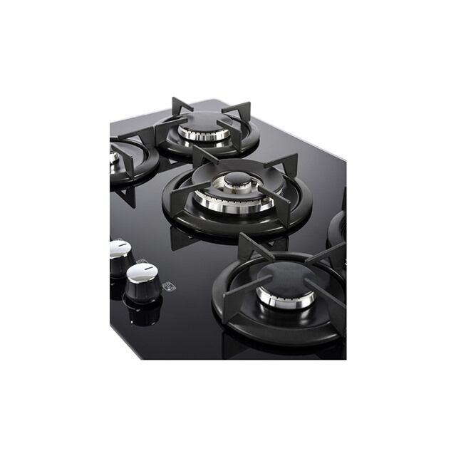 Belling BELGTG75CBLK 75cm Gas Through Glass Hob