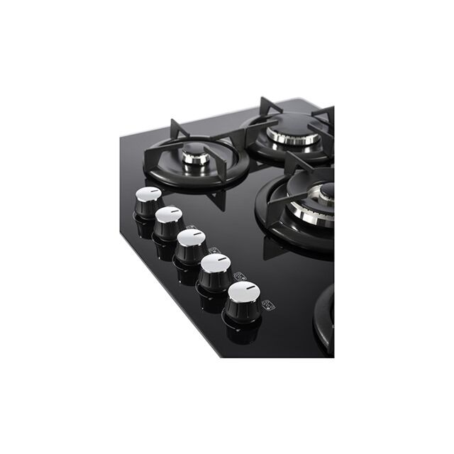 Belling BELGTG75CBLK 75cm Gas Through Glass Hob