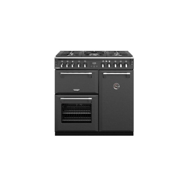 Stoves ST RICH DX S900DF CB Agr 90cm Dual Fuel Range Cooker