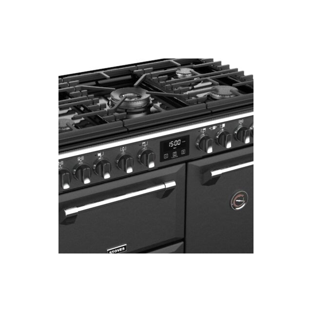 Stoves ST RICH DX S900DF CB Agr 90cm Dual Fuel Range Cooker