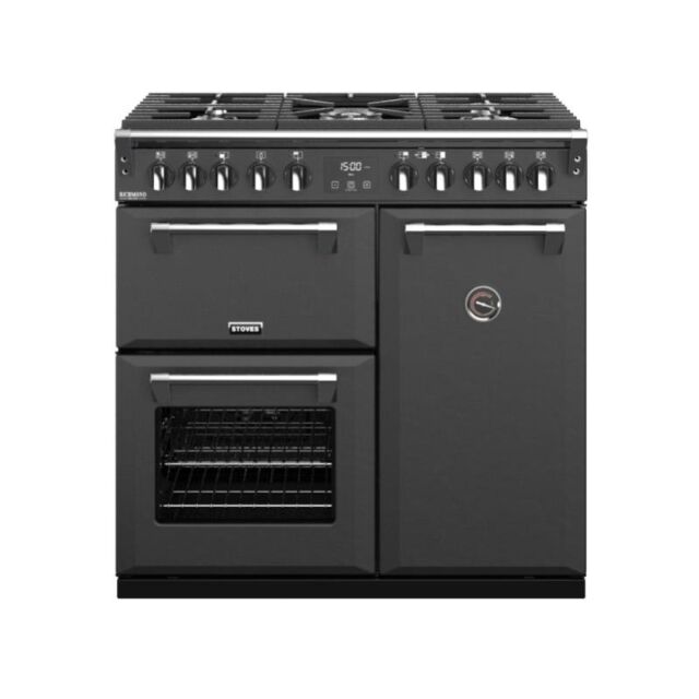 Stoves ST RICH DX S900DF CB Agr 90cm Dual Fuel Range Cooker