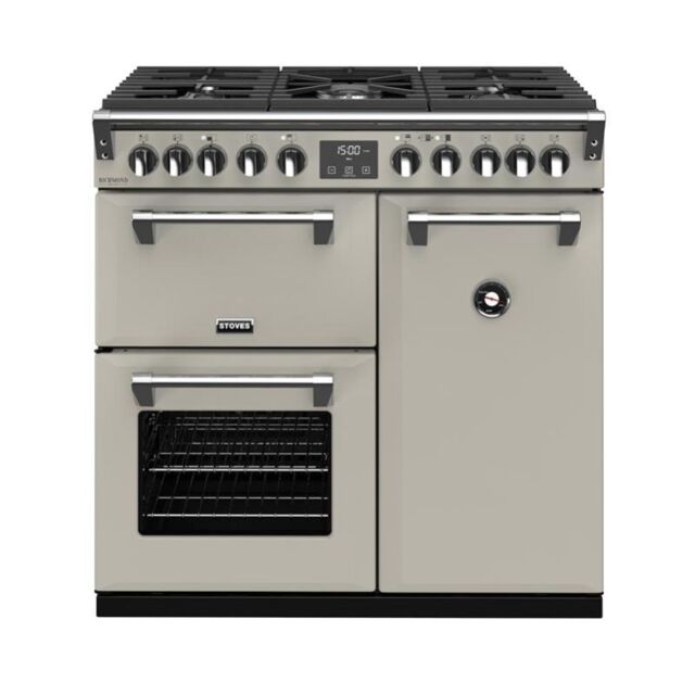 Stoves ST RICH DX S900DF CB Pmu 90cm Dual Fuel Range Cooker