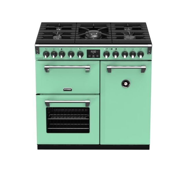 Stoves ST RICH DX S900DF CB Mmi 90cm Dual Fuel Range Cooker