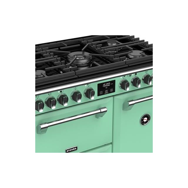 Stoves ST RICH DX S900DF CB Mmi 90cm Dual Fuel Range Cooker